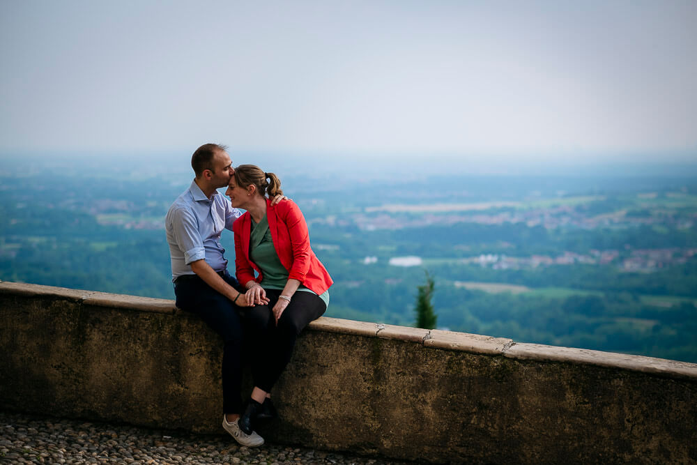 Servizio fotografico per engagement a Montevecchia