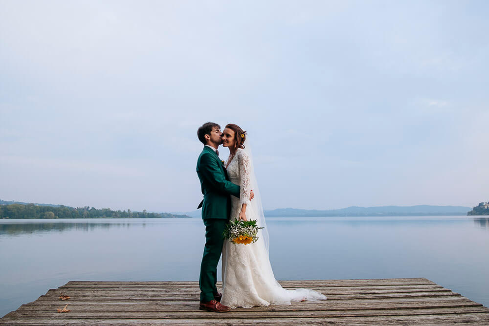 Servizio fotografico per matrimonio sul Lago di Gavirate